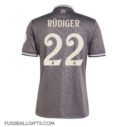 Real Madrid Antonio Rudiger #22 Fußballbekleidung 3rd trikot 2024-25 Kurzarm